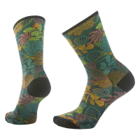 Smartwool | Bike Zero Cushion Aloha Forest Print Crew Socks | Elastane/nylon/polyester