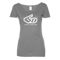 6D Helmets | Go Bold Women's Jersey | Size Large In White | Polyester