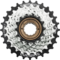 Shimano | Mf-Tz510-7-Cp Multi-Speed Freewheel 7-Speed 14-28T | Aluminum
