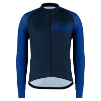Louis Garneau | Garnotte Long Sleeves Jersey Men's | Size Extra Small In Dark Navy/royal