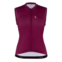 Louis Garneau | Women's Camico Sleeveless Jersey | Size Large In Magenta/antic Pink | Polyester