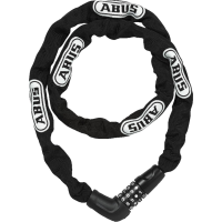 Abus | Steel-O-Chain 5805C/75 Combo Chain Lock Steel-O-Chain 5805C/110-5Mm Square Bk (3.7')