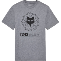 Fox Apparel | Kairos Short Sleeve Tech T-Shirt Men's | Size Large In Heather Graphite | Polyester