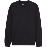 Fox Apparel | Wordmark Oversized Long Sleeve T-Shirt Men's | Size Medium In Black | 100% Cotton