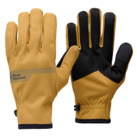 Black Diamond | Everyday Softshell Gloves | Flax | M | Size Medium | Elastane/nylon/polyester
