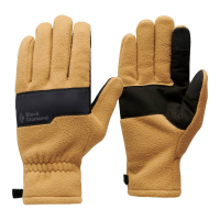 Black Diamond | Everyday Fleece Gloves | Size Small In Flax | Elastane/nylon/polyester