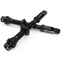 Wtb | Max-Flow Tubeless Valves 2 Piece | Black | Presta, 44Mm
