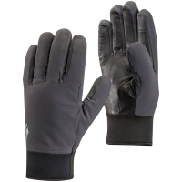 Black Diamond | Midweight Softshell Gloves | Smoke | L | Size Large | 100% Polyester