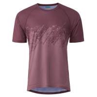 Yeti | Longhorn Short Sleeve Jersey Men's | Size Medium In Dusty Purple Fade | 100% Polyester