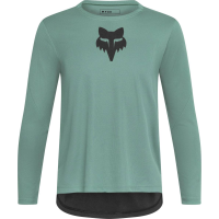 Fox Apparel | Youth Ranger Long Sleeve Jersey Fox Apparel | Head Men's | Size Youth Medium In Pine | 100% Polyester