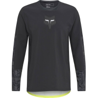Fox Apparel | Defend Thermal Jersey Lunar Se Men's | Size Small In Black | Nylon