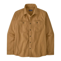 Patagonia | Men's Point Reyes Canvas Shirt | Size Extra Large In Nest Brown | 100% Cotton