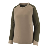 Patagonia | Women's Long-Sleeved Dirt Craft Jersey | Size Medium In Seabird Grey | Polyester