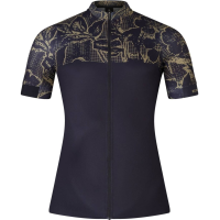 Endura | Floral Block Fs260 Print S/s Jersey Men's | Size Large In Black | Polyester/elastane
