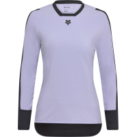 Fox Apparel | Women's Defend Thermal Jersey | Size Medium In Lilac | Nylon