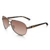 Oakley Feedback Cycling Sunglasses Men's in Rose Gold w/VR50 Brown Gradient Lens