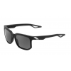 100% Centric Cycling Sunglasses Men's in Polished Crystal Grey/Smoke Lens