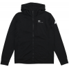 100% Regent Zip Hooded Tech Fleece Men's Size Small in Black