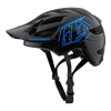 Troy Lee Designs A1 Drone Youth Helmet in Black/Blue