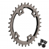 Oneup Components XTR M9000 Oval Ring Grey, 32 Tooth, 96 Bcd