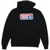 100% Classic Hoody Men's Size Small in Black