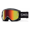 Smith Fuel V1 Bike Goggles Men's in Black/Red Mirror Lens