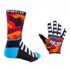 Tasco MTB Red Camo Bike Gloves + Socks Men's Size (Gloves) Medium (Socks) Small/Medium in Red/Camo