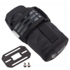Wolf Tooth B-Rad Roll Top Bag Black Bag and Strap + Mount Plate