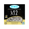 Kmc X12 12 Speed Chain Silver, 12 Speed, 126 Links