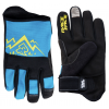 Race Face Dewey Youth Gloves Men's Size Small in Blue