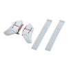 Shimano Low Profile Buckle & Strap S in White