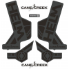 Cane Creek Helm Sticker Kit Stealth Black - Bag0401