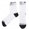 Sugoi Zap Winter Cycling Socks White/Blk, M Men's Size Medium in White/Black