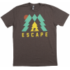 Twin Six Escape T-Shirt 2019 Men's Size Extra Large in Brown