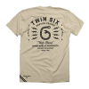Twin Six Get Bent T-shirt 2019 Men's Size Small in Cream