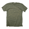 Twin Six Gravel & Glory T-shirt 2019 Men's Size Small in Military Green