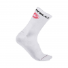 Castelli Compressione 13 Cycling Socks Men's Size Small/Medium in White