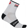 Castelli Rosso Corsa 9 Cycling Socks Men's Size Small/Medium in Black/Yellow Flou