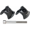 Ritchey 1-Bolt Seatpost Clamp Kit 8X8.5mm Rails Black, for Carbon Post