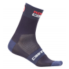 Castelli Rosso Corsa 6 Socks 2019 Men's Size XX Large in Dark Steel Blue