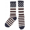 Sockguy USA Flag 8" Wool Cycling Socks Men's Size Large/Extra Large