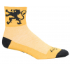 Sockguy Lion of Flanders Cycling Socks Men's Size Small/Medium in Yellow