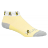 Sockguy Bees Women's Cycling Socks Size Small/Medium in Yellow