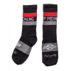 Jensonusa Keep Pedaling 6" Cycling Socks Men's in Black