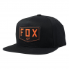 Fox Shield Snapback Hat Men's in Black