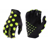 Troy Lee Designs Air Bike Gloves 2017 Men's Size Small in Polka Dot Black/Yellow