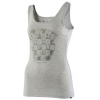 Troy Lee Designs Wmns Granger Check Tank Women's Size Extra Large in L.t. Heather Gray