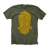 Twin Six Shred Til You're Dead Tee Men's Size Small in Army Green
