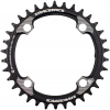 Race Face 4 Bolt 12 Speed Shimano Chainring Black, 34 Tooth, 104 BCD