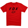 Fox Legacy Moth SS Youth Tee Men's Size Small in Heather Grey